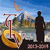 TLV logo: a swordsman watches a golden dragon hovering over the Lonely Mountain